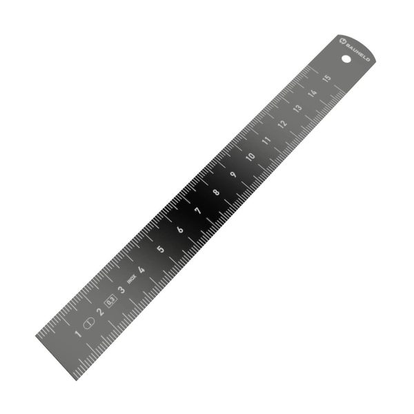 Bauheld Alulineal 150 mm Aluminium Genauigkeitsklasse Eg 1