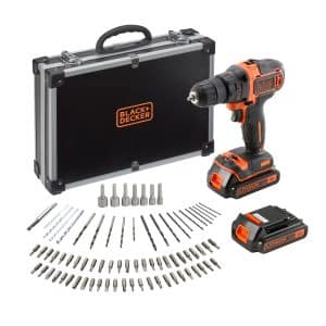Black+Decker 18 V Akku-Bohrschrauber BDCDD186BAC inkl. 1