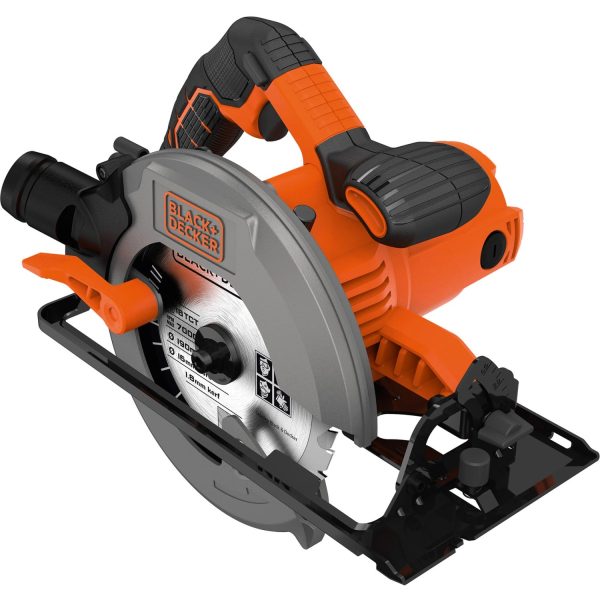 Black+Decker Handkreissäge CS1550 inkl. Sägeblatt 1.500 W
