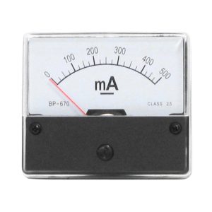 Blanko Amperemeter 0-500 mA DC Zum Einbau