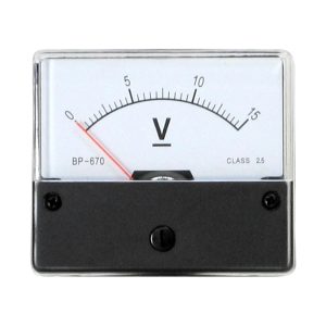 Blanko Voltmeter 0-15 V DC Zum Einbau