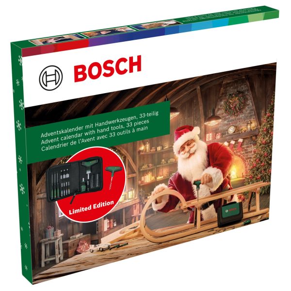 Bosch Adventskalender-Set DIY Handwerkzeuge 2024