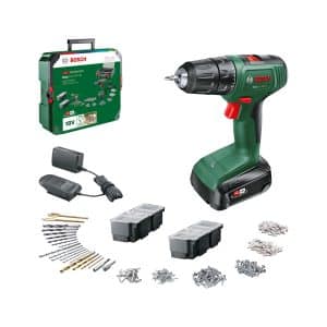 Bosch Akkubohrschrauber EasyDrill 18 V-40 in der Systembox mit 241 Zubehören