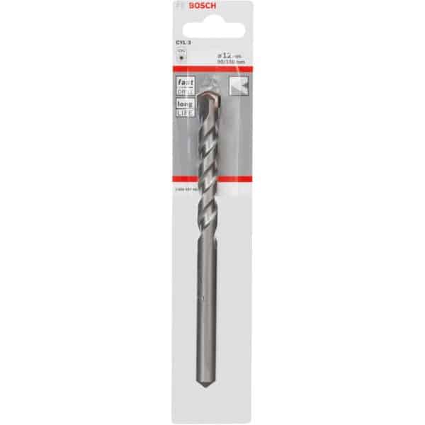 Bosch Betonbohrer 12 mm x 90 mm x 150 mm CYL-3