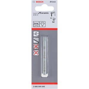 Bosch Diamantbohrer für Keramik 6 mm x 66 mm