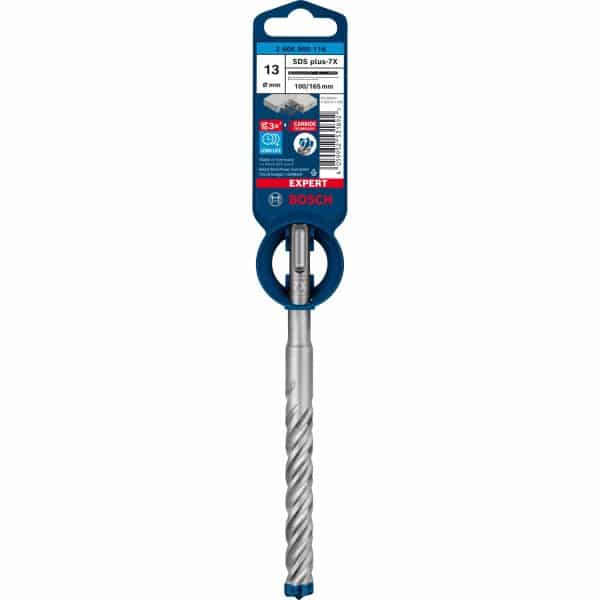 Bosch Expert Hammerbohrer SDS Plus-7X 13 mm x 100 mm x 165 mm