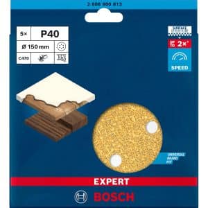 Bosch Expert Schleifblatt C470 Ø 150 mm K40 5 Stück