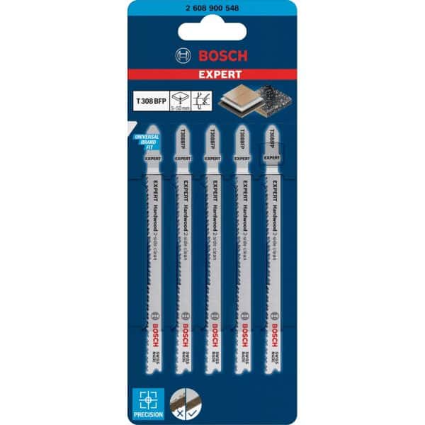 Bosch Expert Stichsägeblätter für laminierte Arbeitsplatten T308BFP