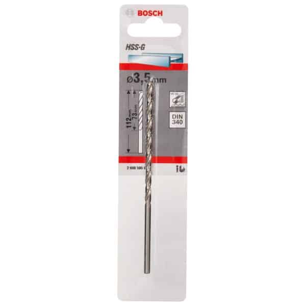 Bosch HSS-Metallbohrer DIN 340 35 mm x 73 mm x 112 mm