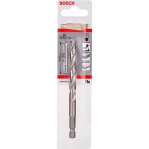 Bosch Holzspiralbohrer 1/4 Zoll-Sechskantschaft Ø 8 mm x 117 mm