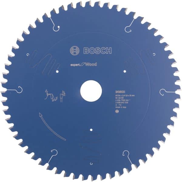 Bosch Kreissägeblatt Expert for Wood 254 mm x 30 mm x 2
