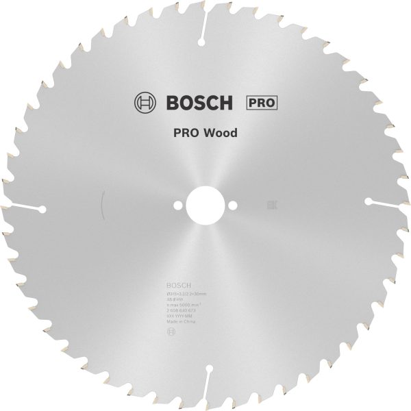 Bosch Kreissägeblatt Optiline Wood 315 mm x 32 mm x 30 mm 48 Zähne