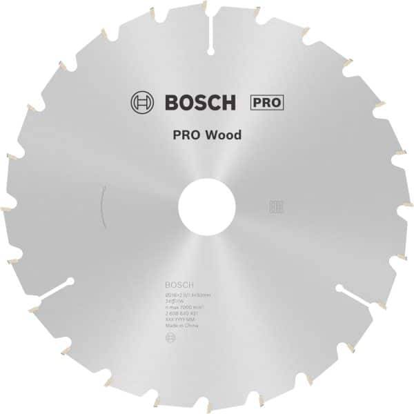 Bosch Kreissägeblatt Optiline Wood für Kapp- und Gehrungssägen Ø 216 mm