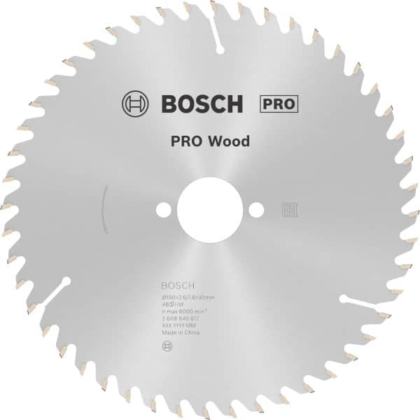 Bosch Kreissägeblatt Pro Optiline 190 mm x 30 mm