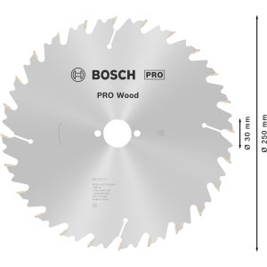 Bosch Kreissägeblatt Speedline Wood 250 mm x 32 mm x 30 mm 24 Zähne