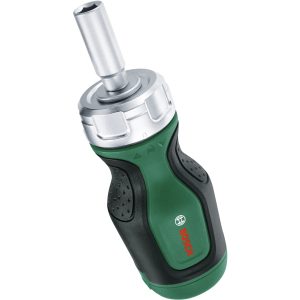 Bosch Kurzer Ratschenschraubendreher mit 6 Bits