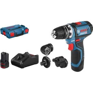 Bosch Professional Akku-Bohrschrauber GSR 12V-15 FC mit 2x2Ah