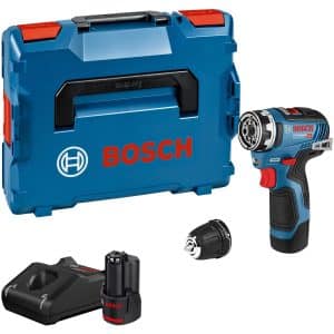 Bosch Professional Akku Bohrschrauber GSR 12V-35 FC mit 2 x 3 Ah in L-Boxx