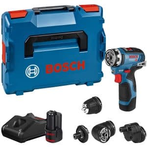 Bosch Professional Akku Bohrschrauber GSR 12V-35 FC mit 2x3Ah