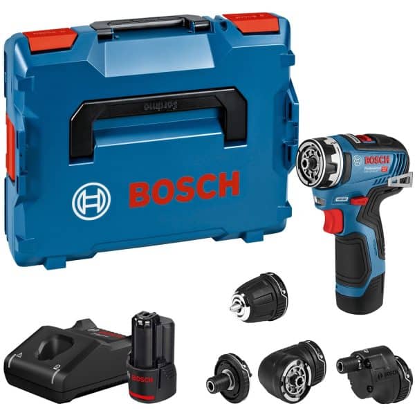 Bosch Professional Akku Bohrschrauber GSR 12V-35 FC mit 2x3Ah