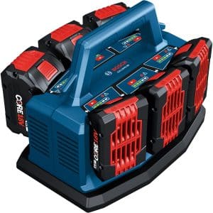 Bosch Professional Akku-Ladegerät GAL 18V6-80 mit 6 Akkuschnittstellen