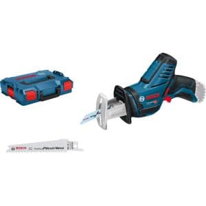 Bosch Professional Akku-Säbelsäge GSA 12 V-14 Solo in L-Boxx mit Säbelsägeblatt