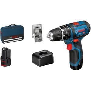 Bosch Professional Akku Schlagbohrschrauber GSB 12V-15 mit 2x2Ah