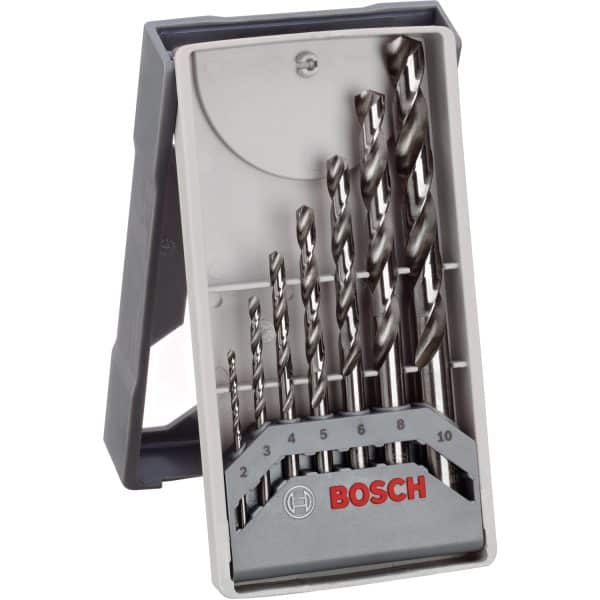 Bosch Stahlbohrer Pro Mini X-Line-Set HSS-G 7-teilig