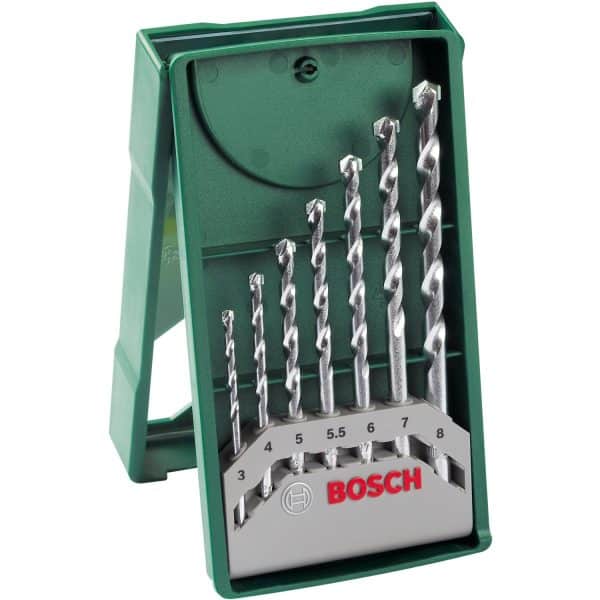 Bosch Steinbohrer-Set Promoline Mini-X-Line 7-teilig