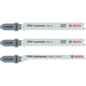 Bosch Stichsägeblatt-Set 1 x T101AOF 2 x T101 BIF