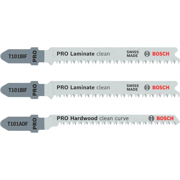 Bosch Stichsägeblatt-Set 1 x T101AOF 2 x T101 BIF