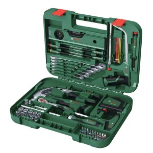 Bosch Werkzeugkoffer Advanced mit 64-teiliges Werkzeug-Set