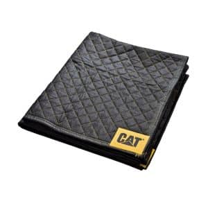 Cat Multifunktionsdecke Premium 180 cm x 100 cm Schwarz-Gelb