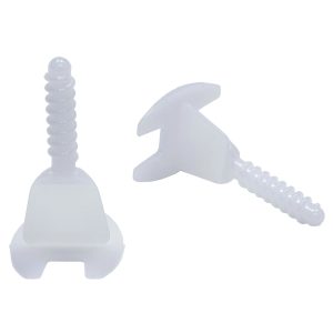 Dalsys Fliesen Nivelliersystem 1mm 100x Gewindelaschen für Ebenmäßige Fugen