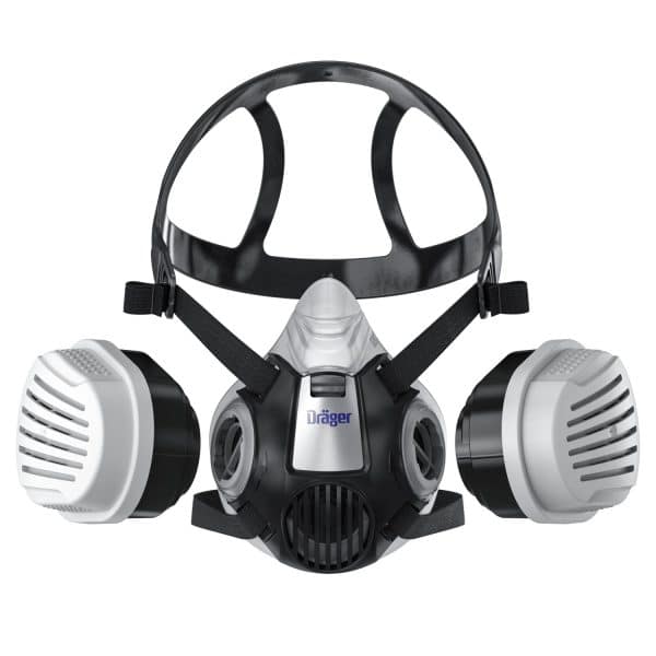 Dräger Halbmaske X-plore 3300 Lackiererset Inkl. A2P3-Kombi-Filter Gr. S