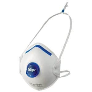 Dräger Staubmaske X-plore 1310 V FFP1 mit Ventil 10 Stück Weiß