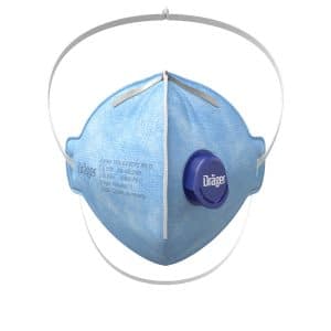 Dräger Staubmaske X-plore 1720 V FFP2 mit Ventil 10 Stück Blau