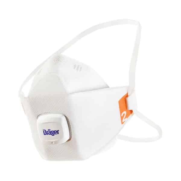 Dräger Staubmaske X-plore 1920 V FFP2 mit Ventil Gr. M-L 10 Stück Weiß