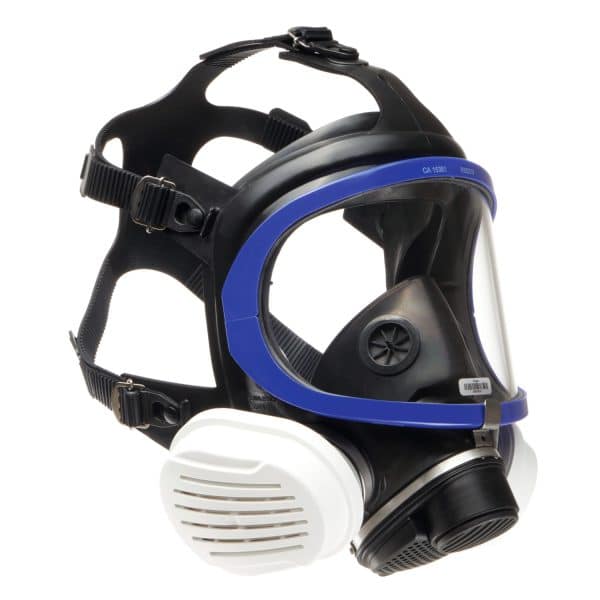 Dräger Vollmaske X-plore 5500 Handwerkerset Inkl. Partikelfilter Schwarz-Weiß