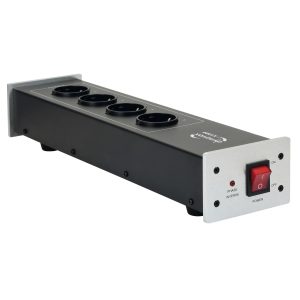 Dynavox HiFi-Steckdosenleiste X1000S Silber
