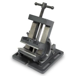 EBERTH Maschinenschraubstock 90 Grad Max Spannbreite 105 mm Backenbreite 100 mm