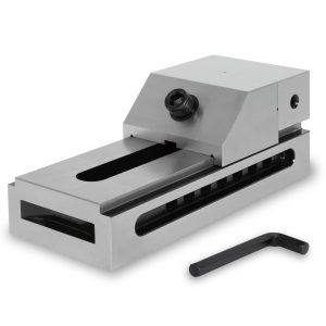 EBERTH Präzisions-Niederzugschraubstock Backenbreite 100mm Spannweite 125mm