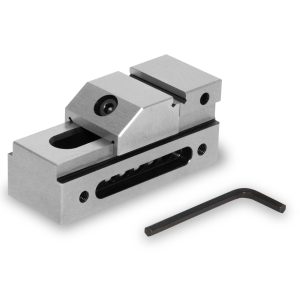 EBERTH Präzisions-Niederzugschraubstock Backenbreite 26mm Spannweite 22mm