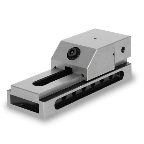 EBERTH Präzisions-Niederzugschraubstock Backenbreite 50mm Spannweite 65mm