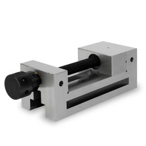 EBERTH Präzisionsschraubstock mit Spindel Backenbreite 100mm Spannweite 125mm