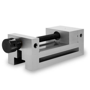 EBERTH Präzisionsschraubstock mit Spindel Backenbreite 125mm Spannweite 160mm