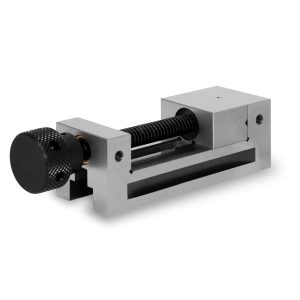 EBERTH Präzisionsschraubstock mit Spindel Backenbreite 50mm Spannweite 65mm
