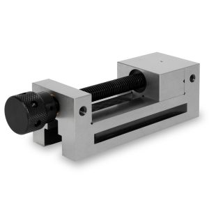 EBERTH Präzisionsschraubstock mit Spindel Backenbreite 73mm Spannweite 100mm