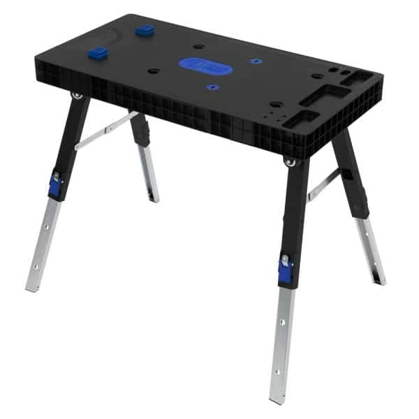 ECD Germany 5in1 Multifunktionale Werkbank Klappbar 94x48x80 cm Mobile bis 150kg