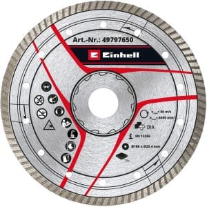 Einhell Accessory Diamant-Trennscheibe für Fliesenschneider 180 mm x 25
